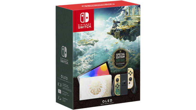 Nintendo Switch OLED Zelda Tears of the Kingdom Edition – image 6