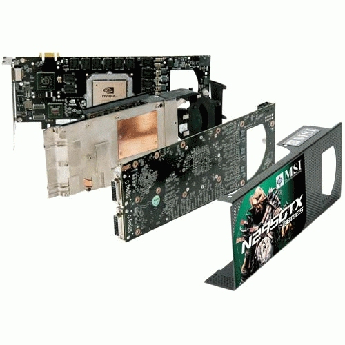 MSI GeForce GTX295 1768MB – image 3