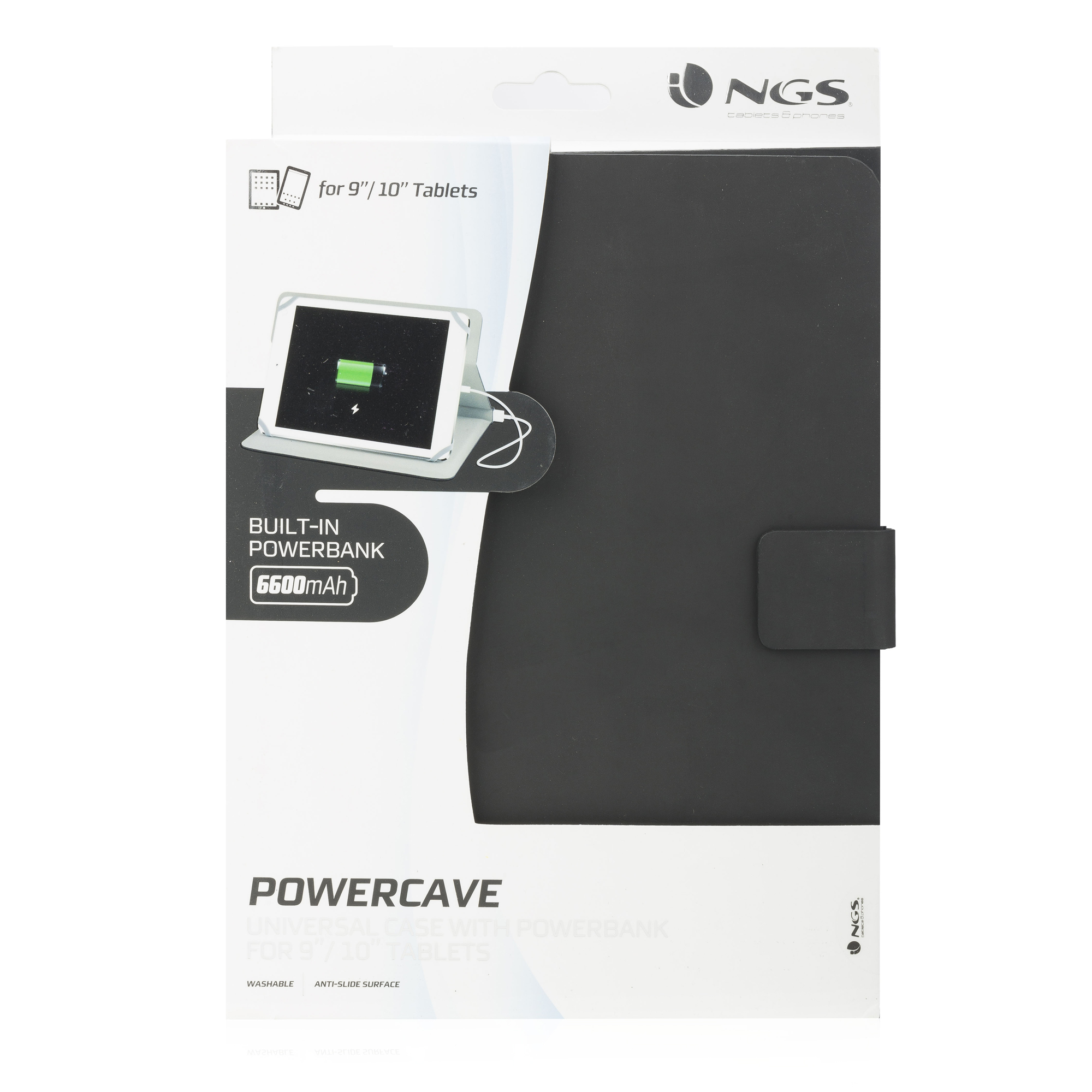 NGS Powercave 25.4 cm (10") Folio Black, Grey – image 6