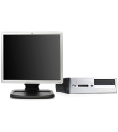HP dx5150 Small Form Factor PC (EU312ET) and 19" Monitor