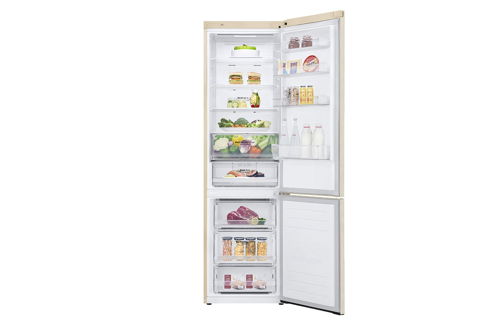 LG GBB62SEHMN fridge-freezer Freestanding – image 2
