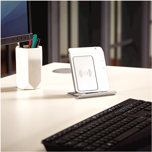 Fellowes 9816001 mobile device charger Universal Silver Wireless charging Fast charging Indoor – image 4