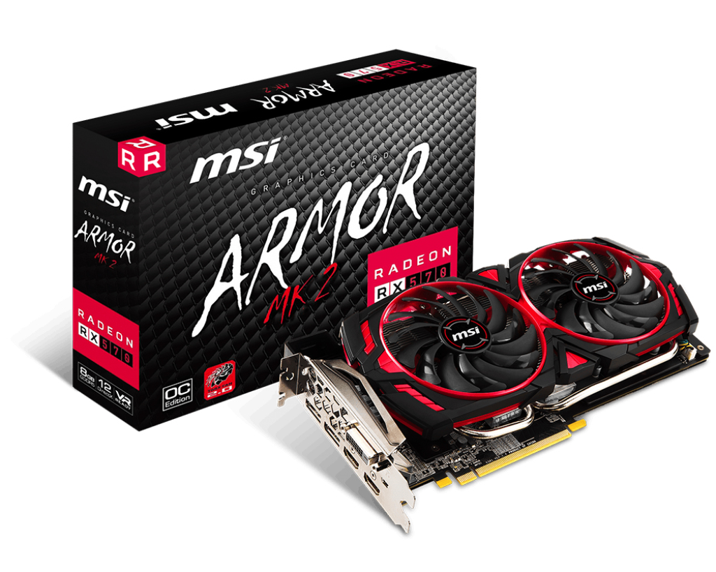 MSI RX 570 ARMOR MK2 8G OC – image 5