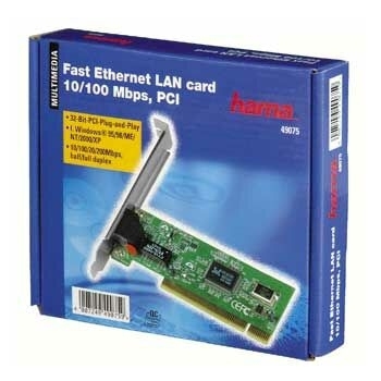 Hama Fast Ethernet LAN Card, PCI – image 3