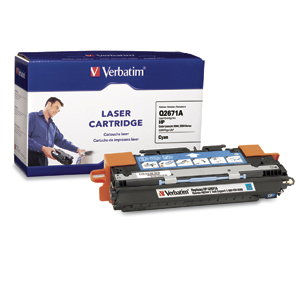 Verbatim HP Q2671A Replacement Laser Cartridge Cyan