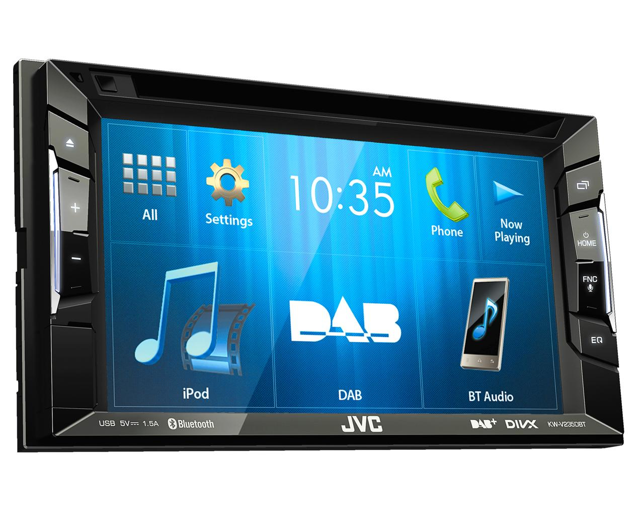 JVC KW-V235DBT car media receiver Black Bluetooth – image 5