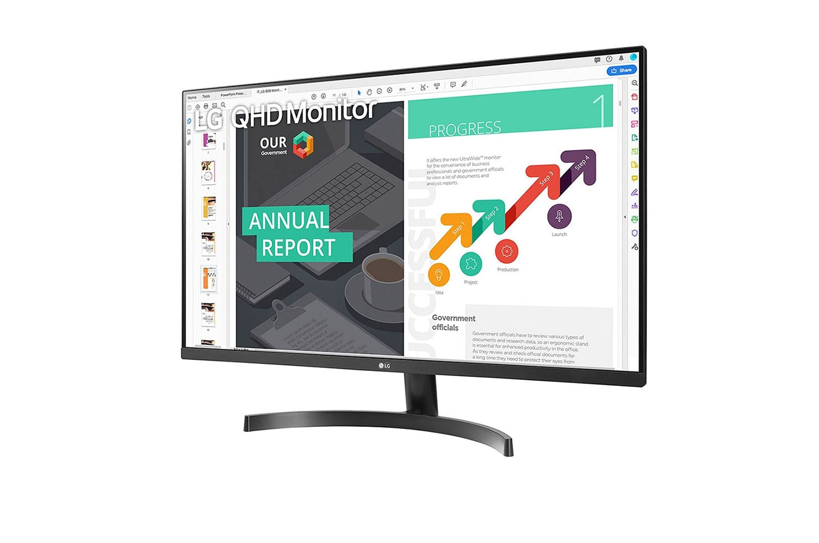 LG 32QN600P-B computer monitor – image 2
