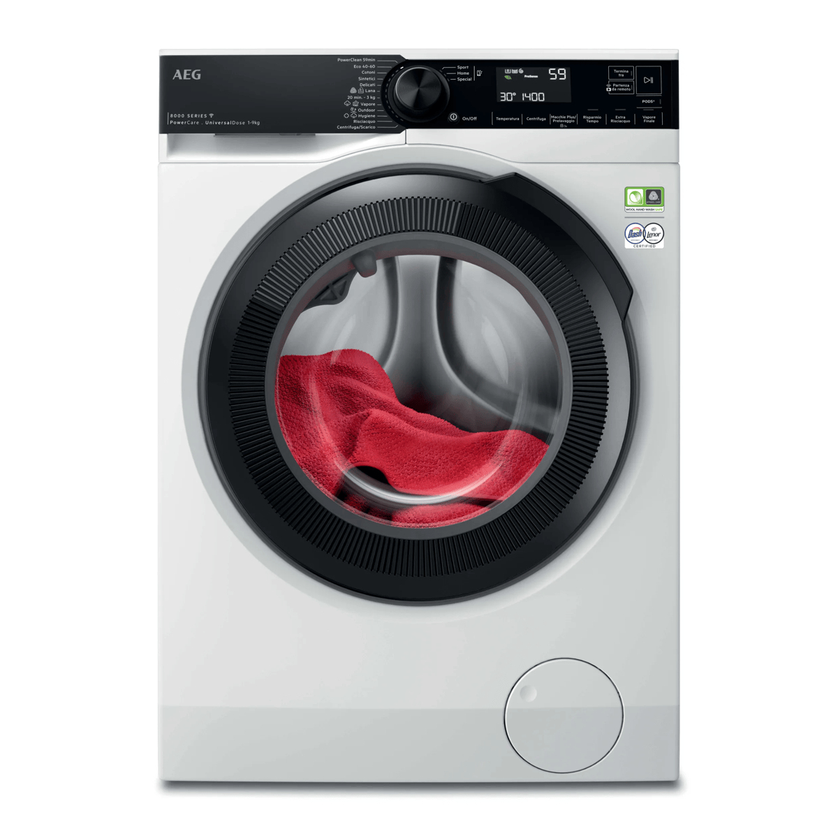 AEG LR8H94CBY washing machine Front-load – image 2