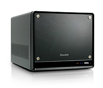 Shuttle K45 PC/workstation barebone SFF Black Intel® 945GC Express