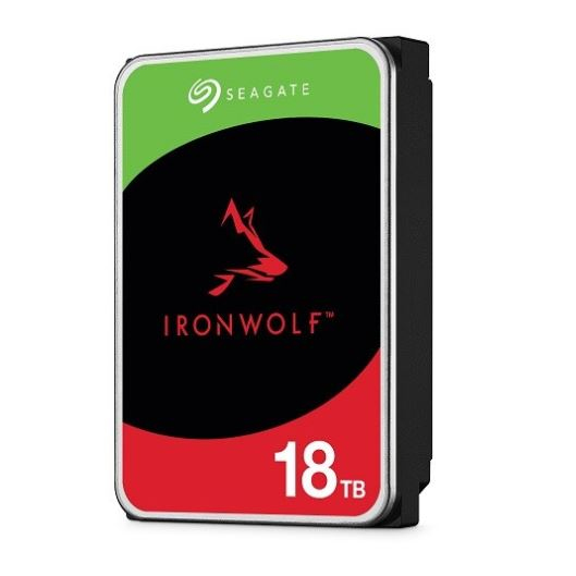 SEAGATE - NAS IronWolf ST18000VN000 internal hard drive 18 TB 7200 RPM 256 MB 3.5" Serial ATA III