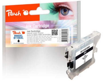 Peach 0F318580 ink cartridge 1 pc(s) Compatible High (XL) Yield Black