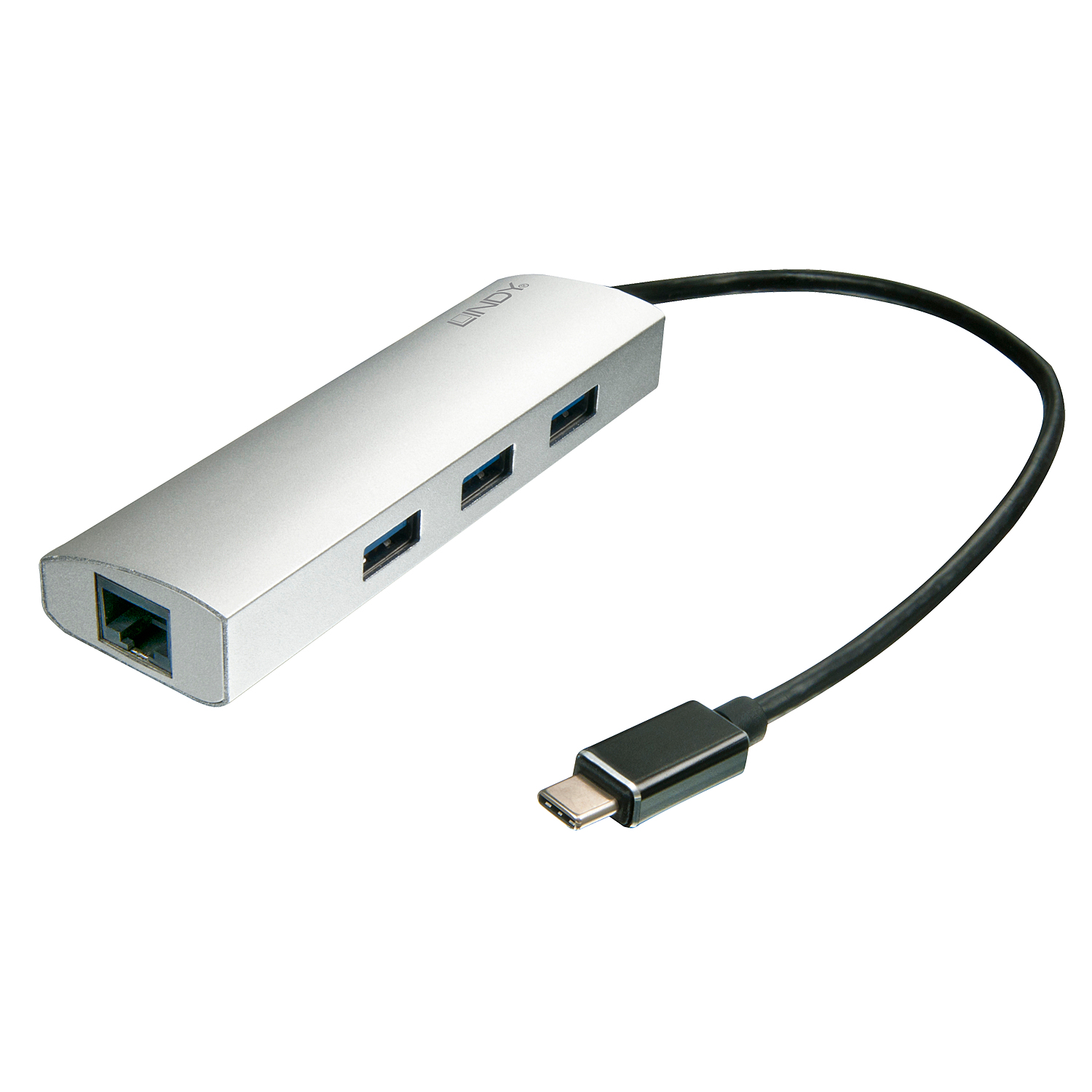 Lindy 43177 laptop dock/port replicator USB 3.2 Gen 1 (3.1 Gen 1) Type-C Silver