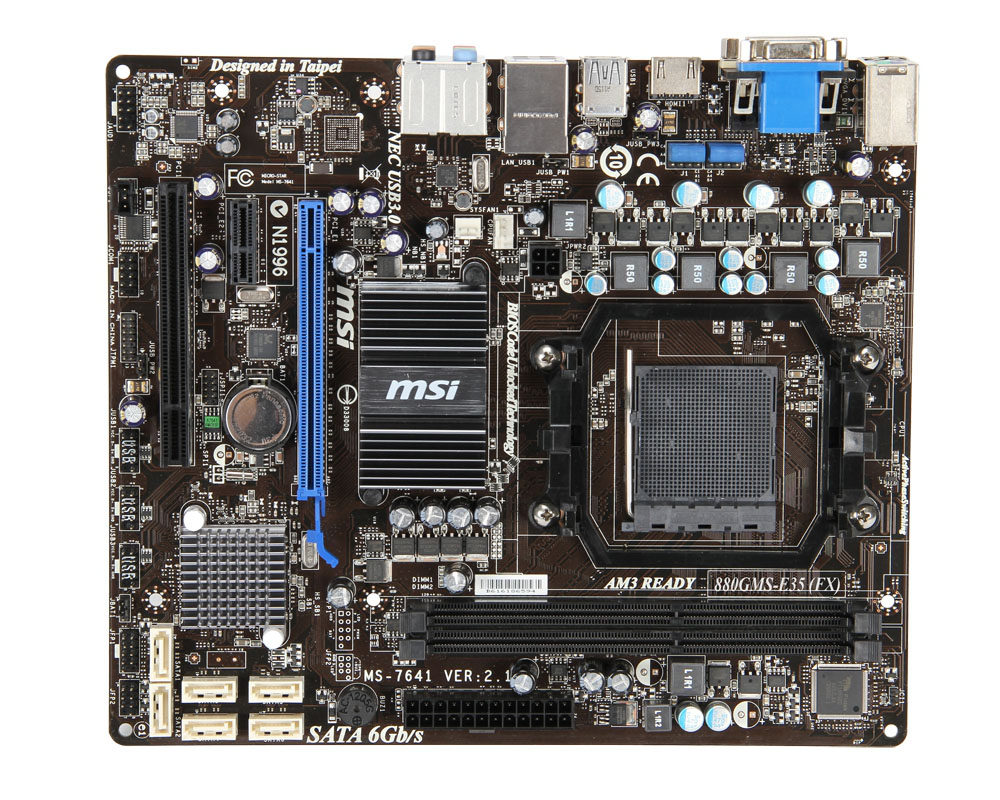 MSI 880GMS-E35 (FX) – image 1