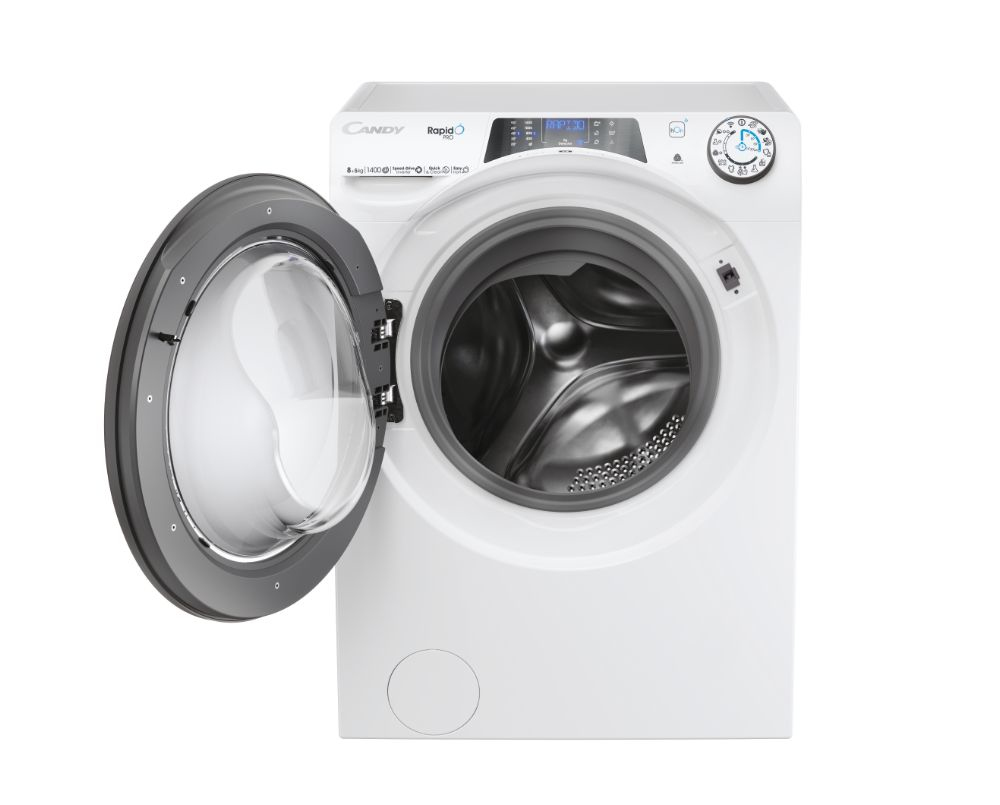 Candy RapidÓ PRO RPW4856BWMR/1-S washer dryer Freestanding Front-load White – image 2