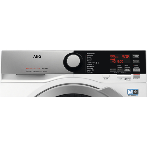 AEG L8WEE166C washer dryer Freestanding Front-load White – image 4