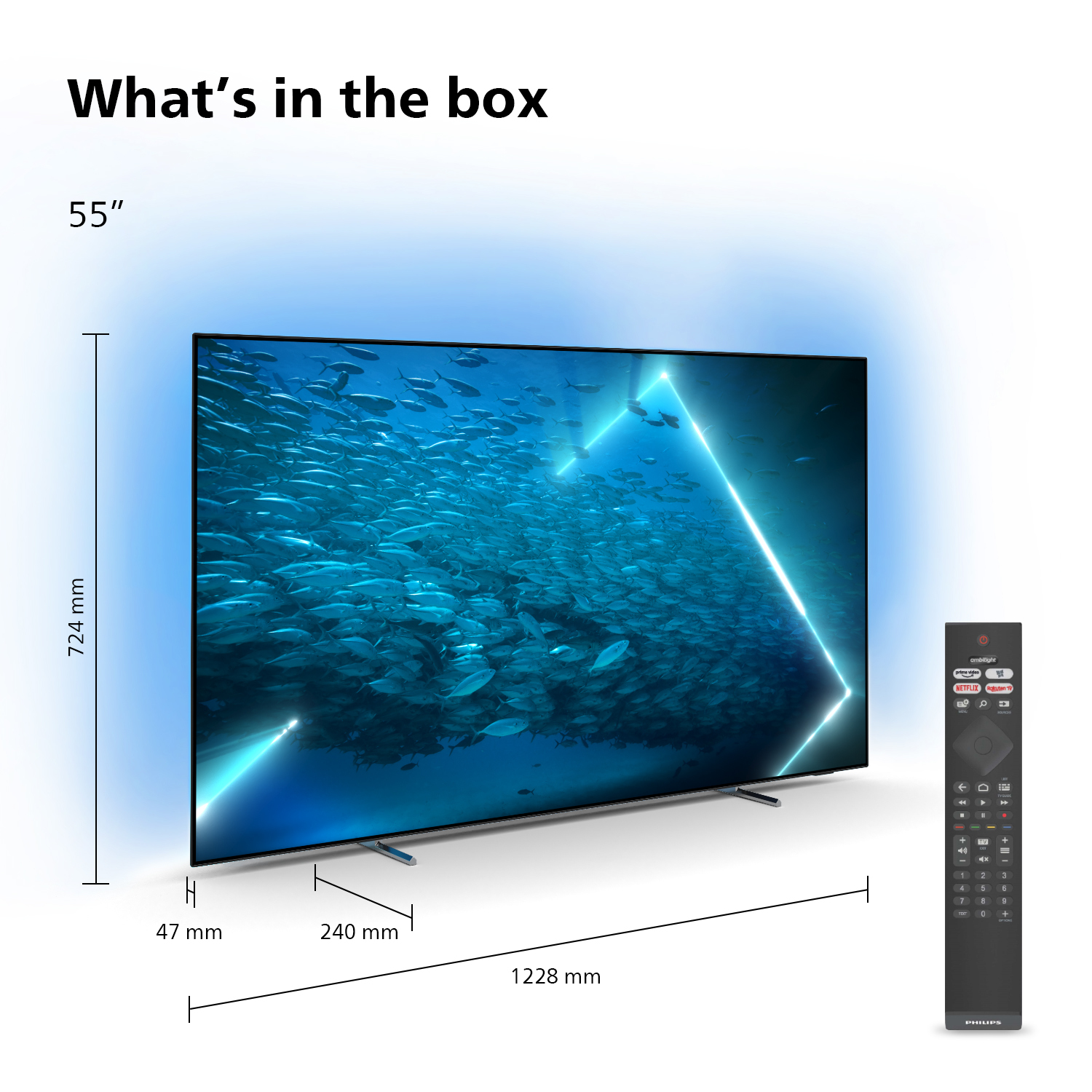 Philips OLED 55OLED707 4K UHD OLED Android TV – image 6