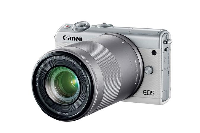 Canon M100 + EF-M 15-45mm IS STM & EF-M 55-200mm IS STM – image 2