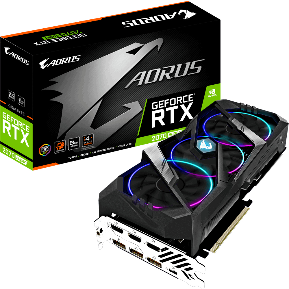 GIGABYTE AORUS GeForce RTX 2070 SUPER