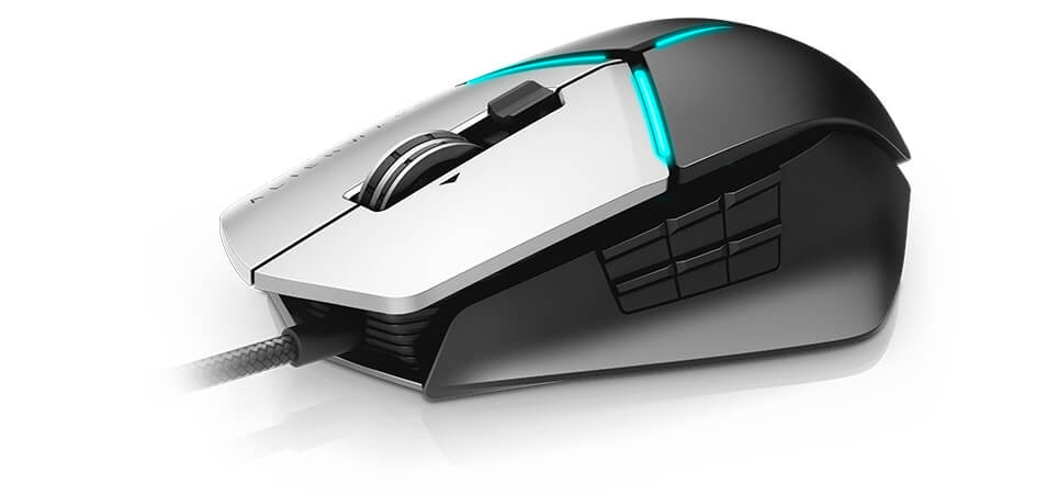 Dell AW958 mouse Gaming Right-hand USB Type-A Optical 12000 DPI