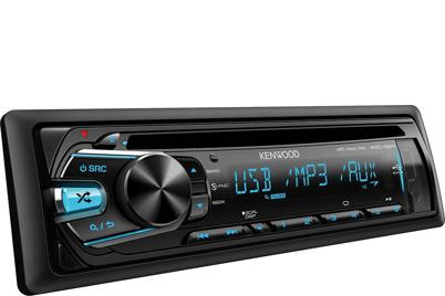 Kenwood KDC-130Y car media receiver Black – image 1