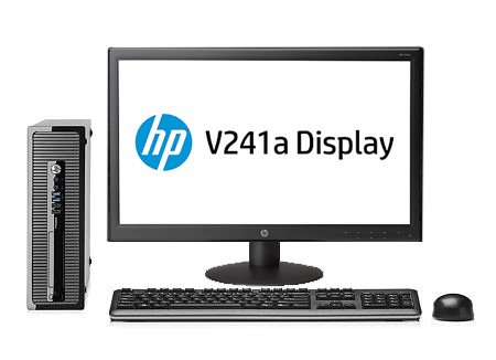 HP 400 G1 SFF + V241a