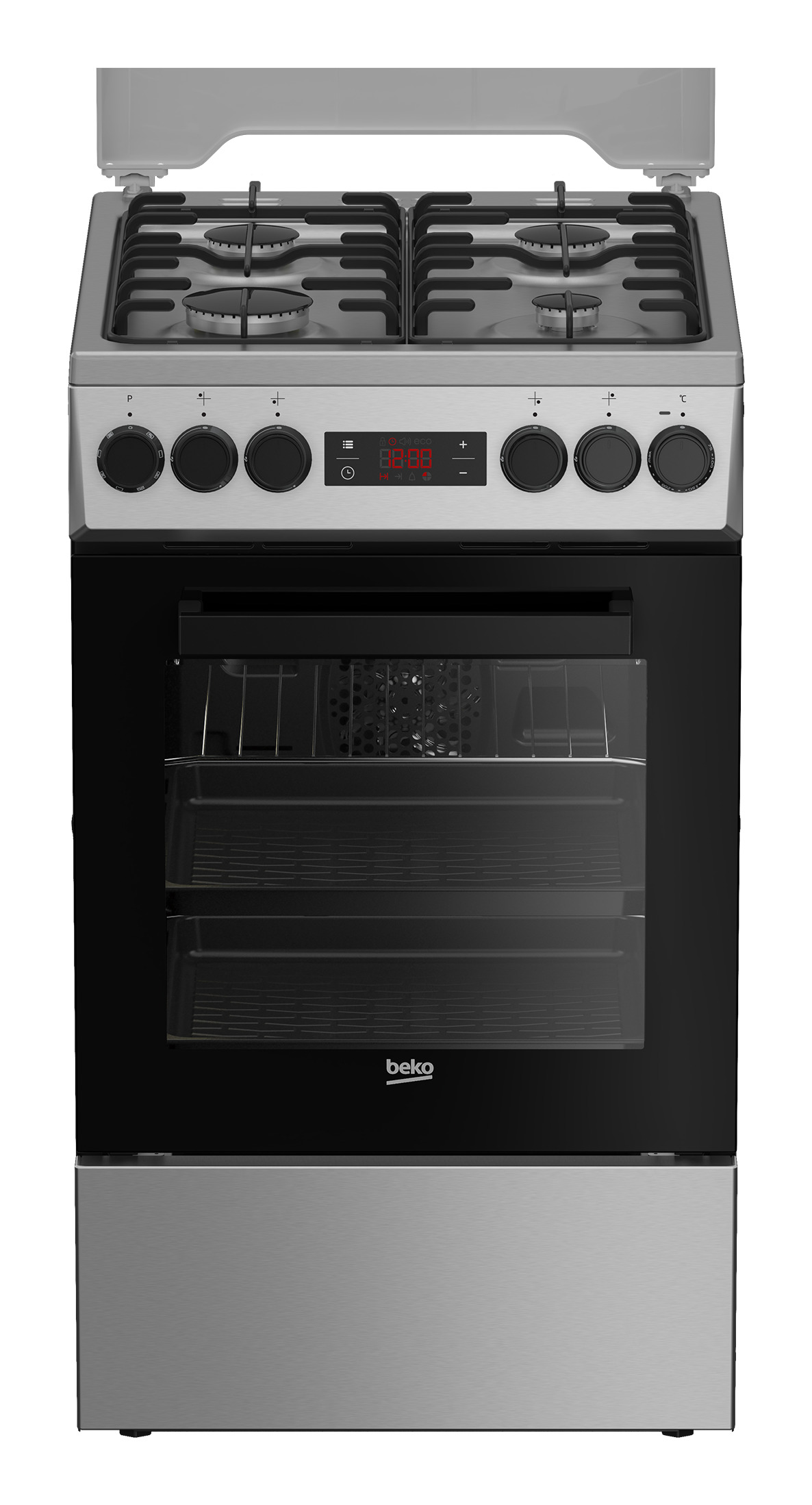 FSMT52320DXON cooker Freestanding cooker Electric Gas Stainless steel