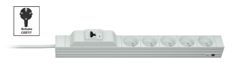 Vertiv Knürr DIS Rack PDU, Protector FI, 0U/1U, input Schuko – image 2