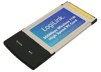 LogiLink WLAN PC Card 300 MBit 802.11n 2T3R