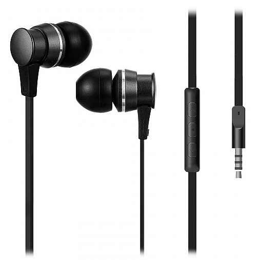 Emporia PFSP-BEAT-PRO-B headphones/headset Wired In-ear Music Black