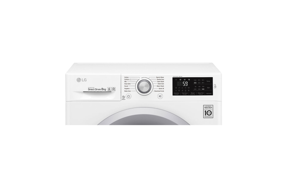 LG F4J5TN4W washing machine Front-load – image 4