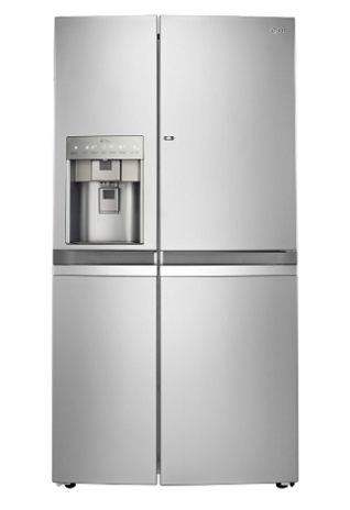 LG GSJ976NSBZ side-by-side refrigerator Freestanding