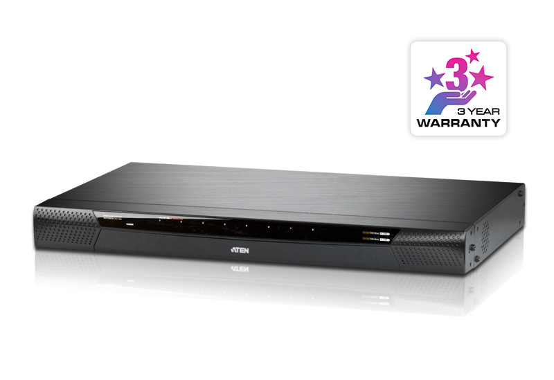 ATEN KN1108V-AX-G KVM switch Rack mounting Black – image 2