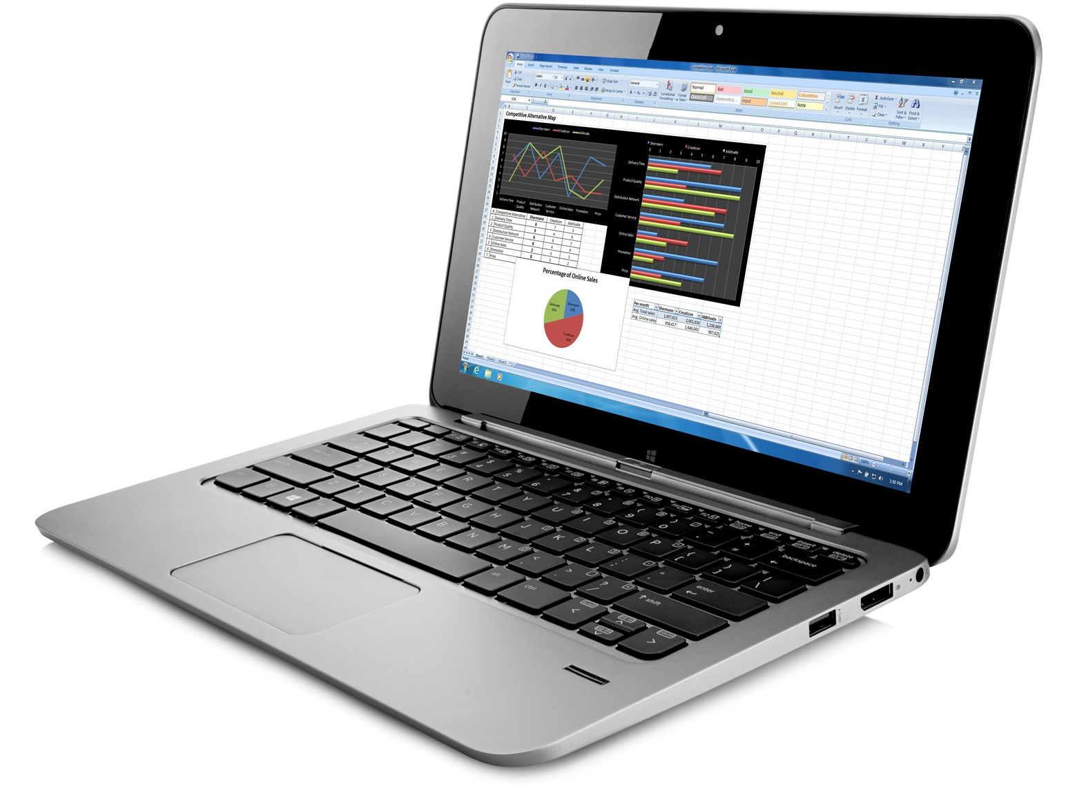 HP 1011 G1 + UltraSlim Docking Station – image 2