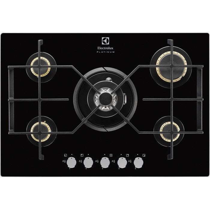 Electrolux EGT97355NK hob Black Built-in Gas 5 zone(s)