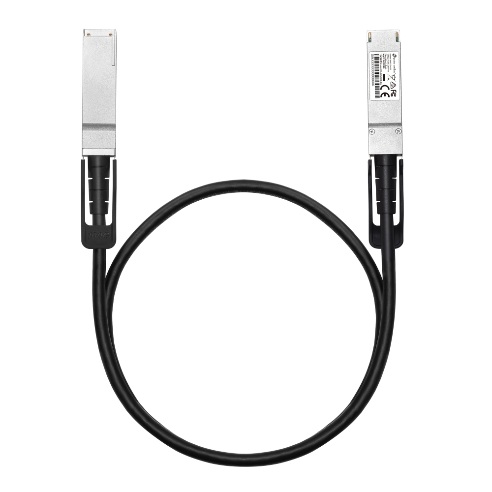 TP-Link Omada SM9220-1M cavo InfiniBand e in fibra ottica QSFP28 Twinax Nero