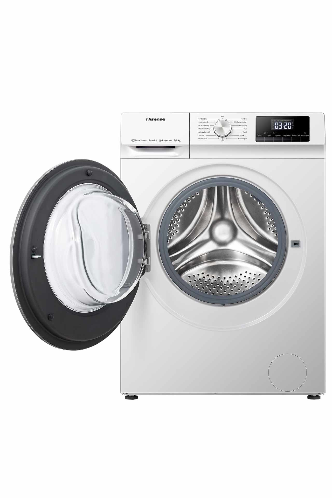 Hisense WDQY901418VJM washer dryer Freestanding Front-load White – image 2