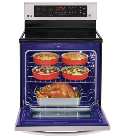 LG LRE6385ST cooker Freestanding cooker Electric Stainless steel – image 7