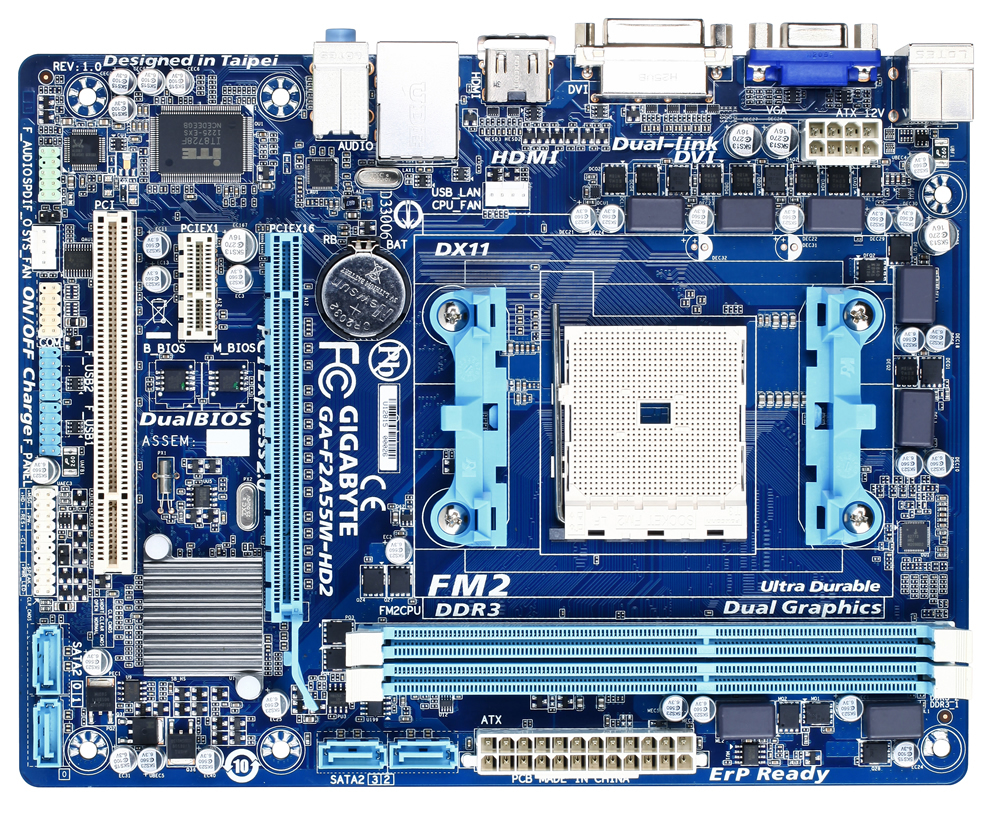 GIGABYTE GA-F2A55M-HD2 (rev. 1.0) – image 2