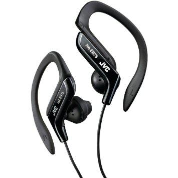 JVC HA-EB75 Headphones Wired Ear-hook Sports Black – image 1