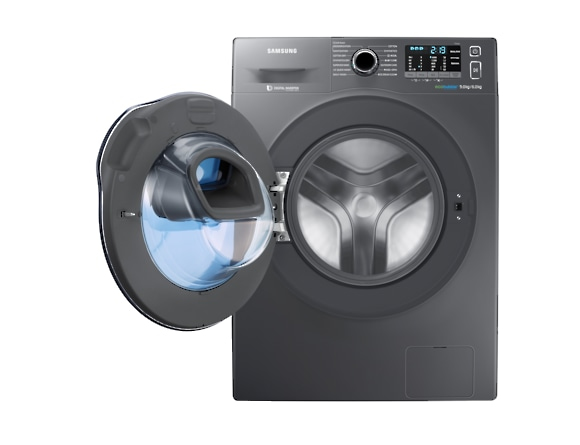 Samsung WD90K5B10OX washer dryer Freestanding Front-load Stainless steel – image 2