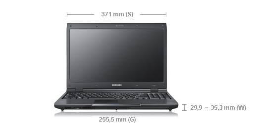 Samsung P NP-P580-JA02PL laptop Intel® Core™ i3 i3-350M – image 8