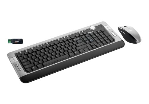 Trust Wireless Optical MediaPlayer Deskset DS-3700R IT