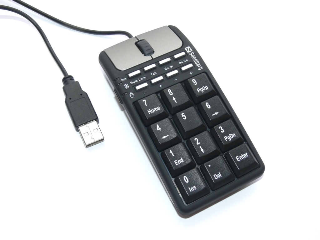 Sandberg 2in1 Numeric Mouse