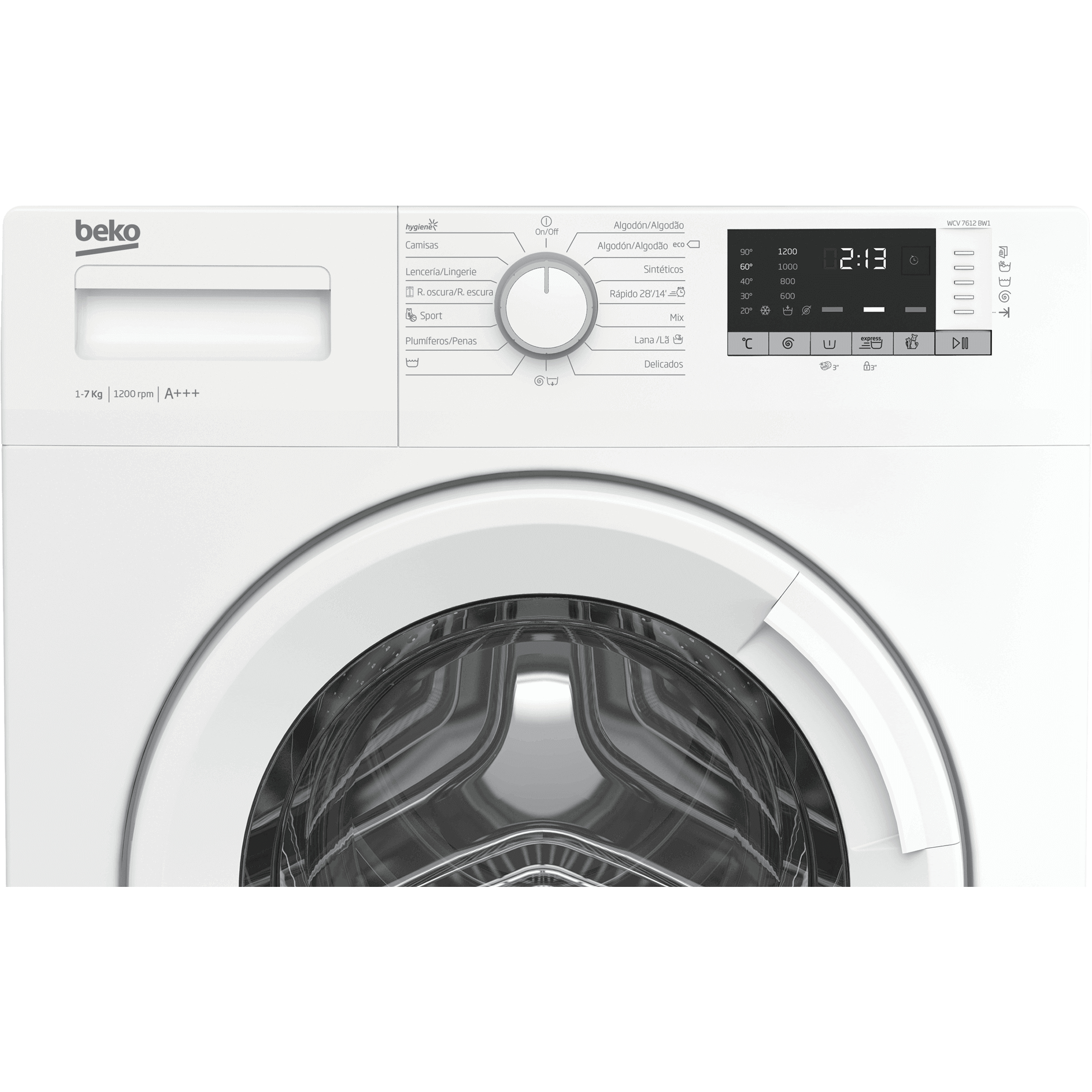 Beko WCV7612BW1 washing machine Front-load – image 4