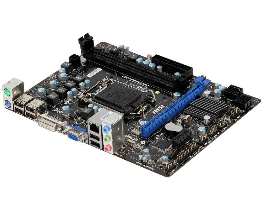 MSI H61M-P31/W8 motherboard Intel® H61 LGA 1155 (Socket H2) micro ATX – image 3