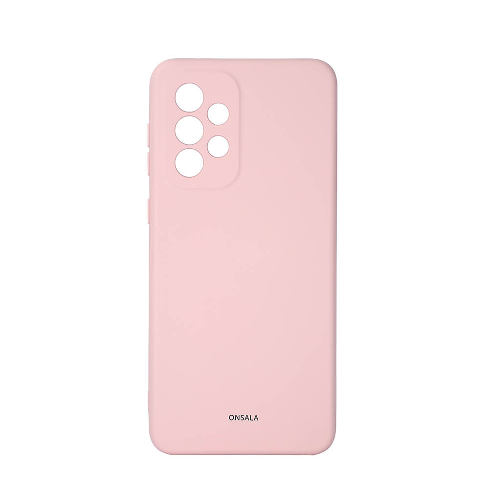 Onsala Phone Case Silicone Chalk Pink - Samsung A33 – image 1