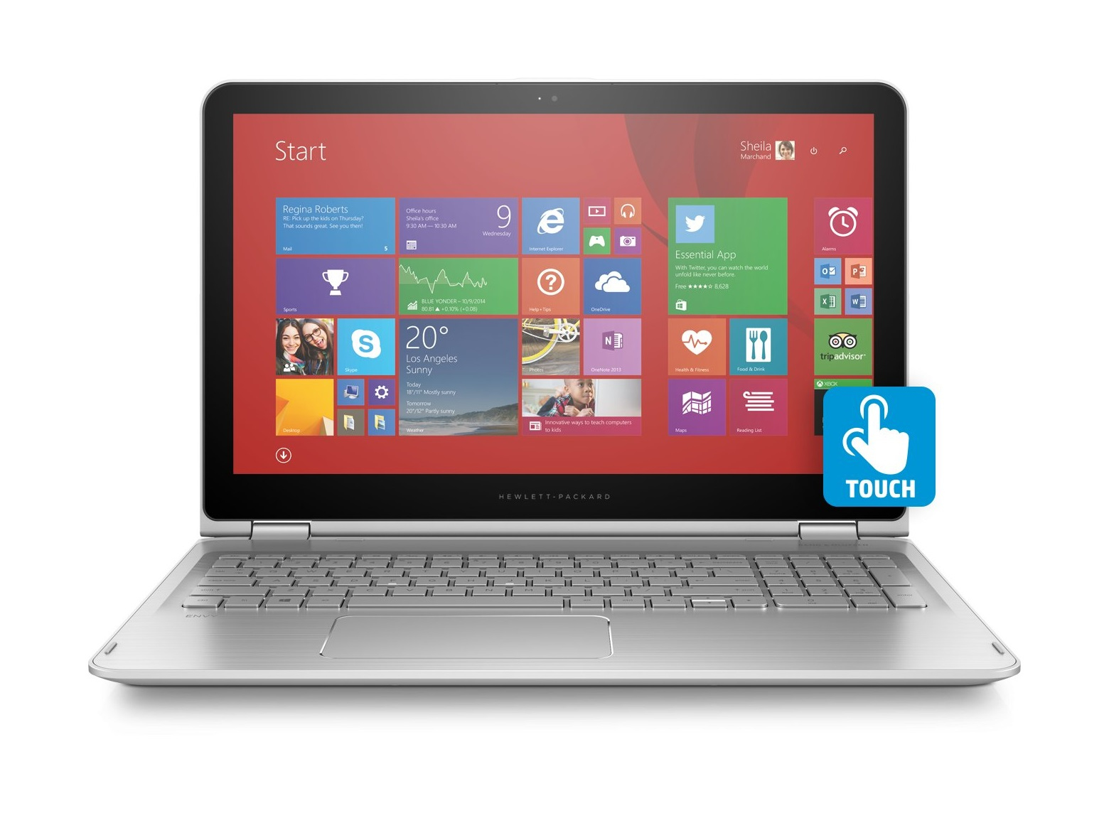 HP ENVY x360 15-w030nd Intel® Core™ i5 i5-5200U Laptop