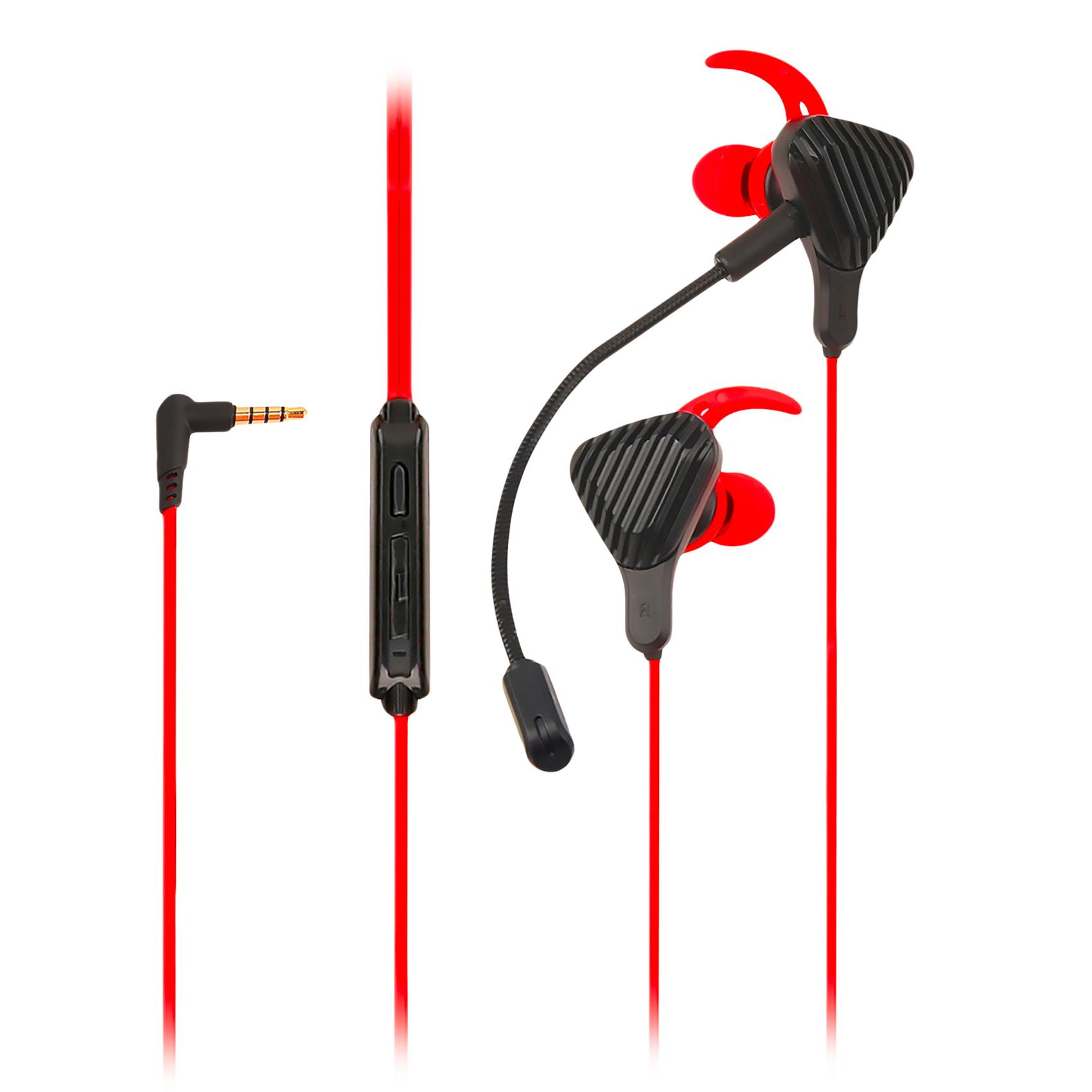 Celly CyberWired Headset Wired In-ear Gaming Black, Red – image 4