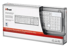 Trust Slimline Aluminium Keyboard for Mac IT – image 5