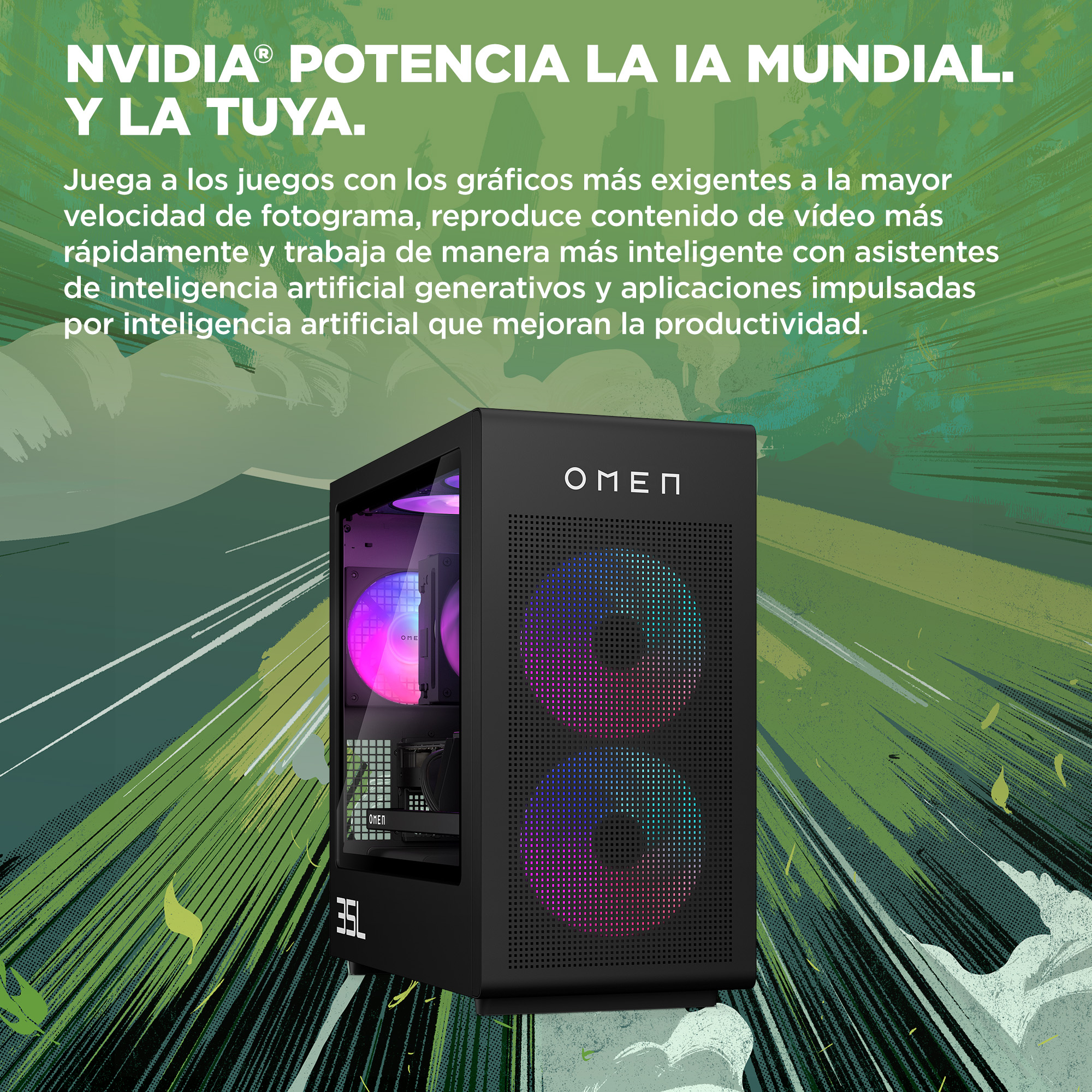PC gaming OMEN 35L edición Valorant GT16-0124ns - imagen 10